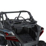 Polaris Spare Tire Holder with Y-Strap, Matte Black