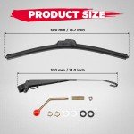 KEMIMOTO Hand-Operated Windshield Wiper Kit