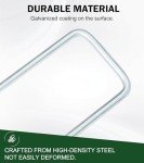 12” U-Bolt Spare Tire Carrier for Trailers