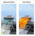 Portable 12V Car Heater and Windshield Defogger