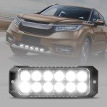 Raryloy 12LED Emergency Flashing Strobe Lights