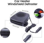 Portable 12V Car Heater and Windshield Defogger