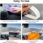 Portable 12V Car Heater and Windshield Defogger