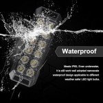 Raryloy 12LED Emergency Flashing Strobe Lights