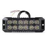 Raryloy 12LED Emergency Flashing Strobe Lights
