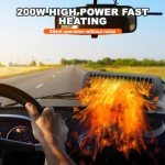 Portable 12V 200W Car Heater and Defroster