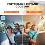Portable 12V 200W Car Heater and Defroster