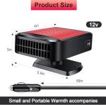 12V 200W Portable Fast Heating Car Heater