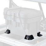 KEMIMOTO 4PCS Aluminum Roof Rack Brackets