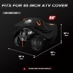 Heavy Duty Waterproof ATV Cover - 88 Inch XXL