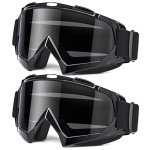 MAMBAOUT Adult Off-Road Goggles - 2-Pack