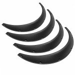 Universal 89cm Flexible Black Fender Flares - 4 Pack