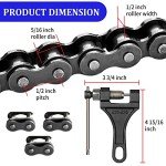 420 Standard Roller Chain for 110cc-125cc ATVs