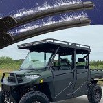 15.7" UTV Manual Windshield Wiper Kit Set