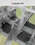 KEMIMOTO Custom Fit Floor Mats for Can-Am Defender