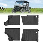 KEMIMOTO Custom Fit Floor Mats for Can-Am Defender