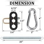 YiaChuii 25" Heavy Duty Spring Kit with Hose Holders