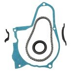 MOTOQUEEN ATV Starter Chain Kit for 50-125cc