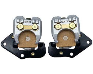 M MATI Brake Calipers with Pads for Kawasaki ATV