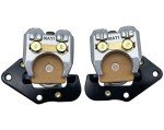 M MATI Brake Calipers with Pads for Kawasaki ATV