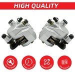 M MATI Brake Calipers with Pads for Kawasaki ATV