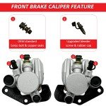 M MATI Brake Calipers with Pads for Kawasaki ATV
