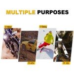 2 Pack Off-Road Goggles with Neck Gaiter