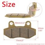 Minho Front Brake Pads for GY6 Taotao Scooters