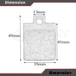 Disc Brake Pad Shoes for Chinese ATVs