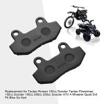 GOOFIT Brake Pads for 150cc-250cc ATV & Dirt Bikes