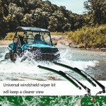 Manual Windshield Wiper Kit for UTVs - 2 Set