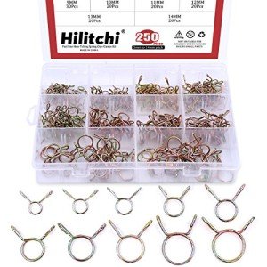 250-Pcs Fuel Line Clips for ATV and Motorcycle