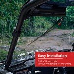 KEMIMOTO Manual Windshield Wiper for UTVs