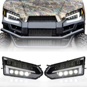 Ranger LED Headlight Assembly with DRL Halo Kit