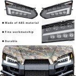 Ranger LED Headlight Assembly with DRL Halo Kit