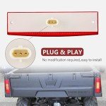 KICRY Red Tail Light for Polaris Ranger UTV