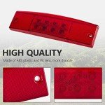 KICRY Red Tail Light for Polaris Ranger UTV
