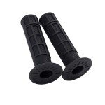 Black 7/8" Soft Rubber ATV Hand Grips
