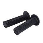 Black 7/8" Soft Rubber ATV Hand Grips