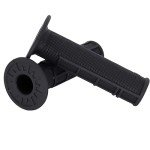 Black 7/8" Soft Rubber ATV Hand Grips
