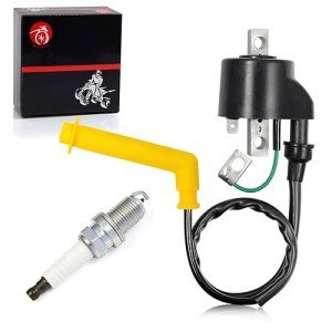 Ignition Coil, Spark Plug & Wire Cap for Honda Rincon