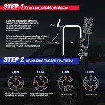 Richeer 2" ATV Wheel Spacers for Can-Am 4PCS