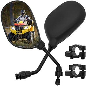 360-Degree ATV Side Rearview Mirror with Mount