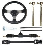 Go Kart Steering Wheel Parts with Tie Rod