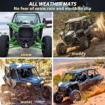 Kawasaki Teryx KRX4 All-Weather Floor Mats (4 Pack)