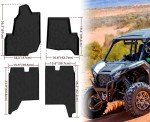 Kawasaki Teryx KRX4 All-Weather Floor Mats (4 Pack)