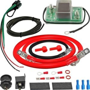 Fexhull 12V UTV Dual Battery Isolator Kit