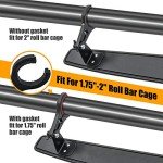 UTV Side & Center Mirrors for 1.75"-2" Roll Bars