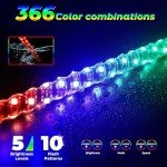 RGB LED Whip Lights for UTV and ATV