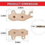 Sintered Brake Pads for Can-Am Commander 800/1000